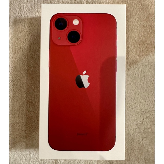 世界的に iPhone - 未開封 iPhone13 mini 128GB レッド SIMフリー