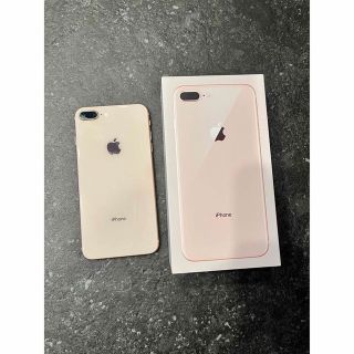 アイフォーン(iPhone)のApple iPhone8 Plus 64GB ゴールド MQ9M2J/A(スマートフォン本体)