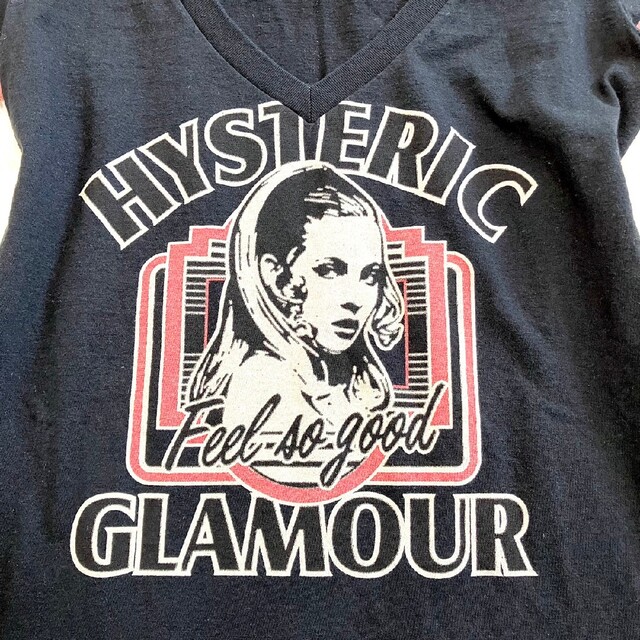 HYSTERIC GLAMOUR(ヒステリックグラマー)の★HYSTERIC GLAMOUR★ヒステリックグラマー 半袖カットソー 白 レディースのトップス(Tシャツ(長袖/七分))の商品写真