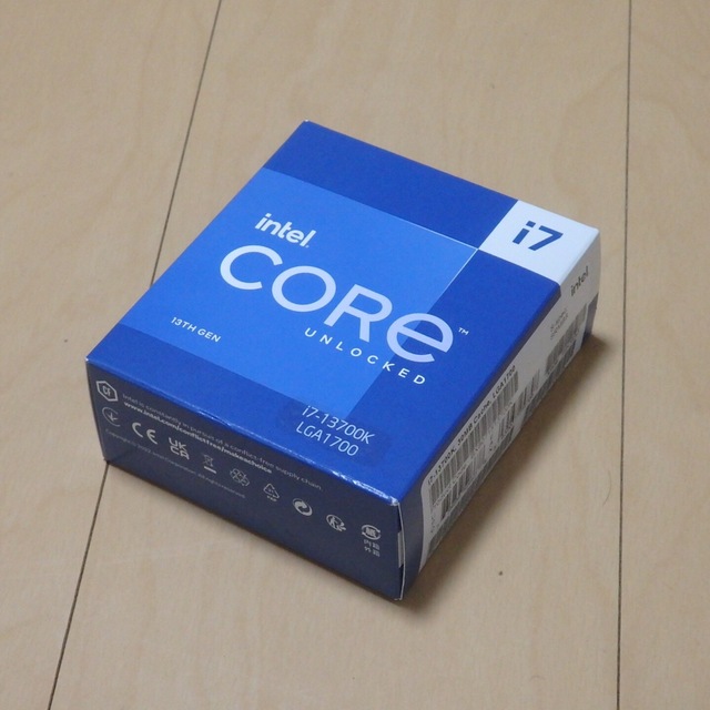 新品未開封core i7 13700K