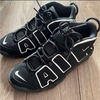 ナイキ(NIKE)のNike Air More Uptempo 2020 モアテン 黒白　NIKE(スニーカー)