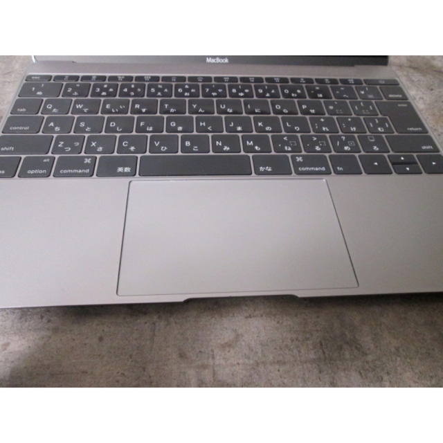 美品 MacBook 2016 m7 512GB メモリー8GB ソフトカバー付
