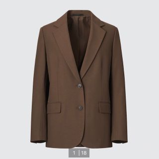 ユニクロ(UNIQLO)のユニクロ UNIQLO リラックステーラードジャケット ジャケット テーラード(テーラードジャケット)