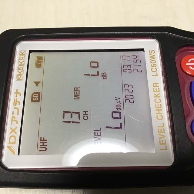 dxアンテナ lc60ws ハンディーレベルチェッカー 2k・4k・8k hz - その他