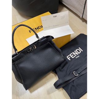 フェンディ(FENDI)の限定☆特別価格！！FENDI フェンディ　ピーカブー　ショルダー付(ハンドバッグ)