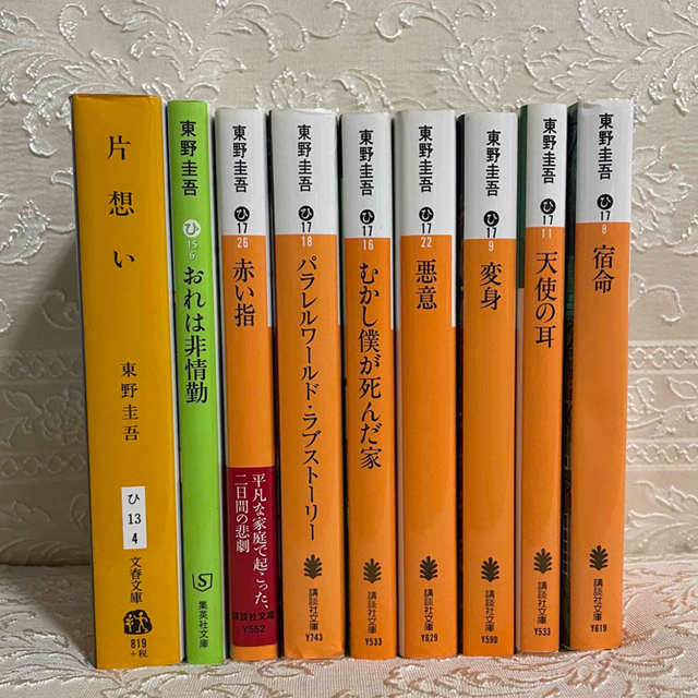 東野圭吾 まとめ売り 9冊 | フリマアプリ ラクマ 東野圭吾 まとめ売り 9冊 | フリマアプリ ラクマ