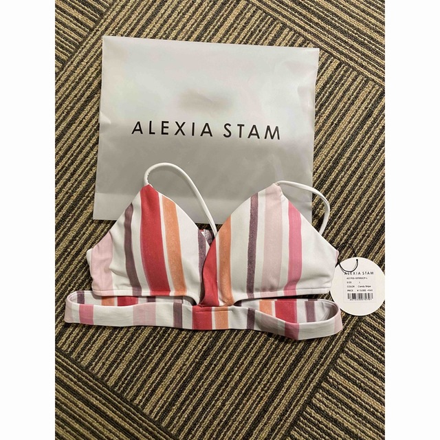 ALEXIA STAM(アリシアスタン)の美品　アリシアスタン　ビキニトップス レディースの水着/浴衣(水着)の商品写真