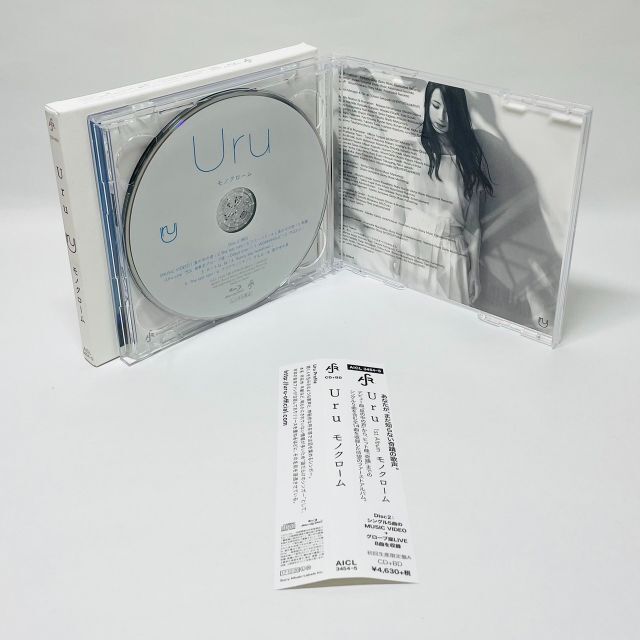 Uru モノクローム(初回生産限定盤A)(映像盤) 春新作の stockshoes.co