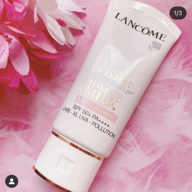 LANCOME(ランコム)の【新品未開封】ランコム UV エクスペール トーン アップ ローズ 30ml  コスメ/美容のベースメイク/化粧品(化粧下地)の商品写真