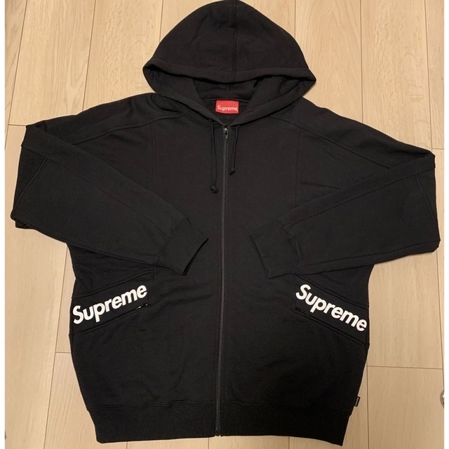 Supreme(シュプリーム)のSupreme Color Blocked Zip Up フーディM 美品 メンズのトップス(パーカー)の商品写真