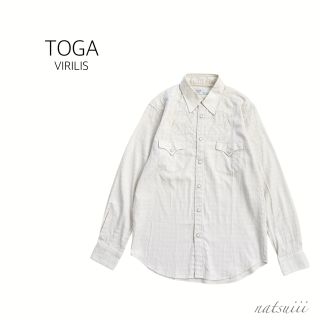 TOGA VIRLIS 長袖 シャツ トーガ トーガビリリース 44