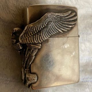 Zippo ハーレーダビッドソン サイドメタル 鷲 希少 プレミア 中古