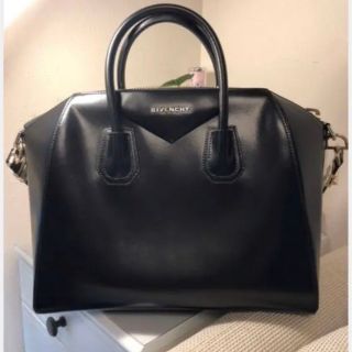 GIVENCHY ジバンシー ハンドバッグ ミニボストン PVC ポーチ付き