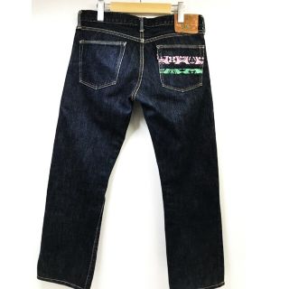 モモタロウジーンズ(MOMOTARO JEANS)の藍布屋 桃太郎ジーンズ デニム W32 インディゴ ボタンフライ(デニム/ジーンズ)