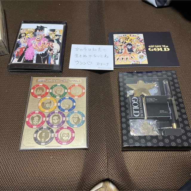 One Piece One Piece Film Gold DVD Golden Limited Edition