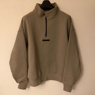 エッセンシャル(Essential)のessentials half zip mockneck(スウェット)