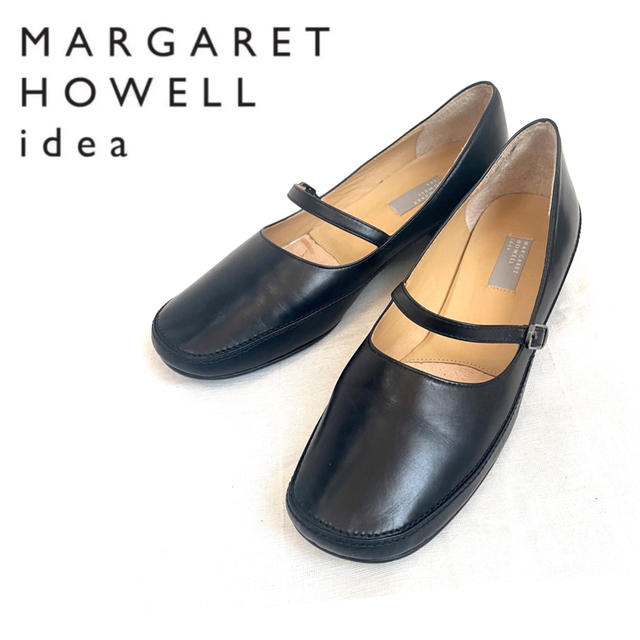 木造 Tストラップシューズ MARGARET HOWELL idea - 通販 - motelparati