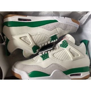 ナイキ(NIKE)の27.5cm NIKE SB AIR JORDAN 4 PINE GREEN (スニーカー)