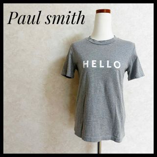 ポールスミス(Paul Smith)の希少  ポールスミス 展 限定 HELLO Tシャツ　グレー　S(Tシャツ(半袖/袖なし))