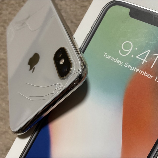 iPhoneX グレー　64GB