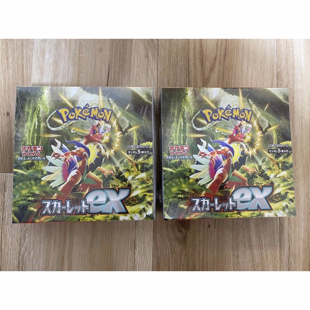 ポケモンカードゲーム スカーレットex 2BOX - Box/デッキ/パック