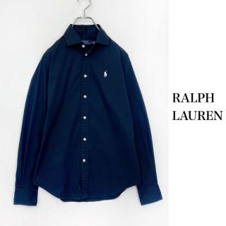 ポロラルフローレン(POLO RALPH LAUREN)のポロ ラルフローレン　レディース　長袖　シャツ　ブラウス　濃紺　ポニー刺繍(シャツ/ブラウス(長袖/七分))