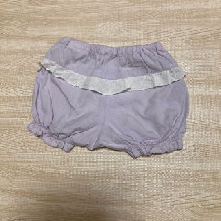 Bebe べべ　紫　パープル　ズボン　かぼちゃパンツ　60(パンツ)