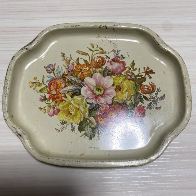 ELITE TRAYS アンティーク トレー 花柄の通販 by TT's shop|ラクマ