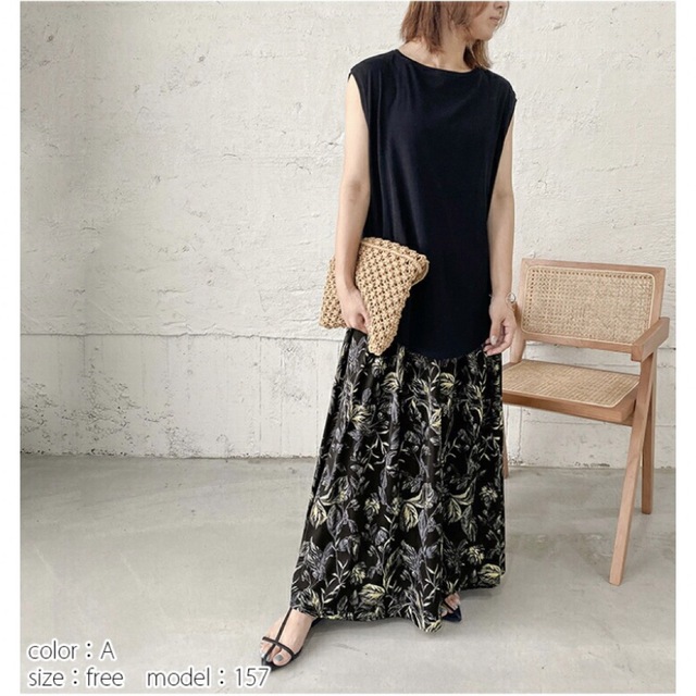 SUGAR BISKET 花柄ロングスカート レディースのスカート(ロングスカート)の商品写真