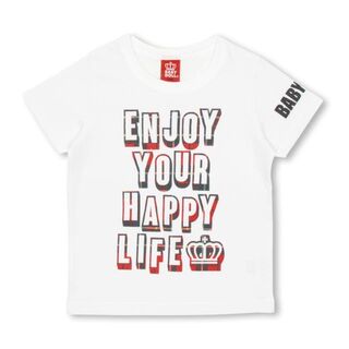 ベビードール(BABYDOLL)の新品未使用【ベビードール】100cm チェックロゴ王冠半袖Ｔシャツ(Tシャツ/カットソー)