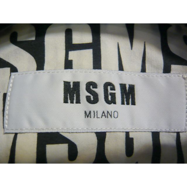 MSGM(エムエスジイエム)のMSGM エムエスジーエム 総柄シャツ S  メンズのトップス(シャツ)の商品写真