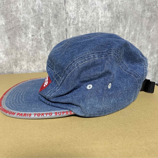 美品！シュプリーム Worldwide Visor キャップ