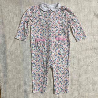 ラルフローレン(Ralph Lauren)のラルフローレン　花柄　カバーオール　9m 75(カバーオール)