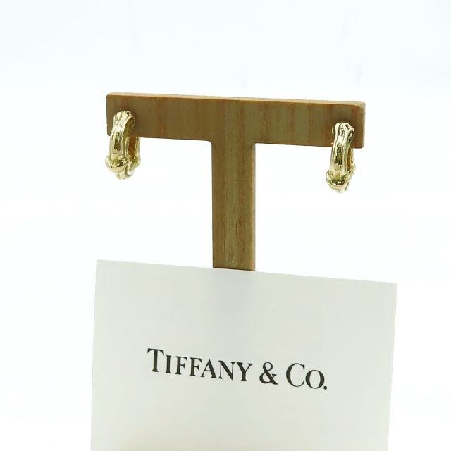 ティファニー　Tiffany \u0026 Co バンブーフープ　ピアス(片耳)廃盤人気商品