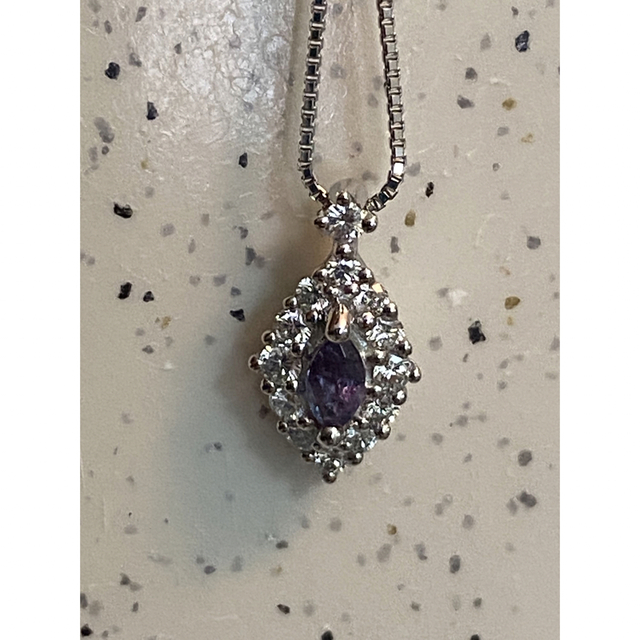 Pt950 天然アレキサンドライト ネックレス | www.victoriartilloedm.com
