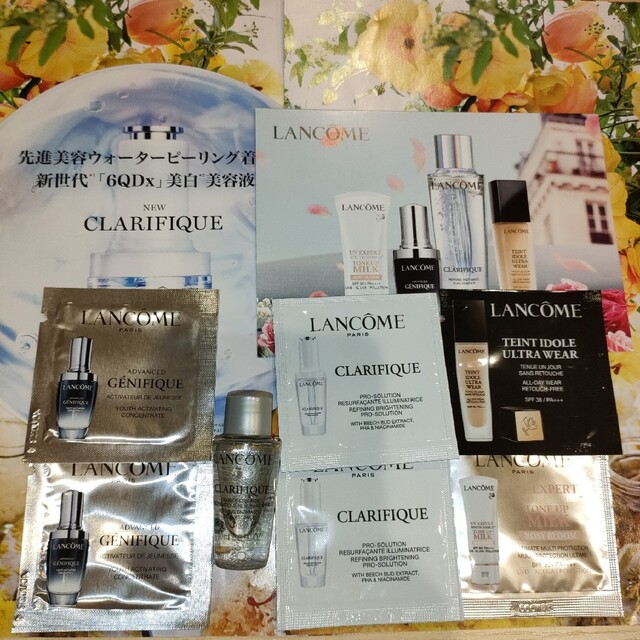 LANCOME(ランコム)のランコムスキンケア＆化粧下地＆リキッドファンデサンプル コスメ/美容のスキンケア/基礎化粧品(化粧水/ローション)の商品写真