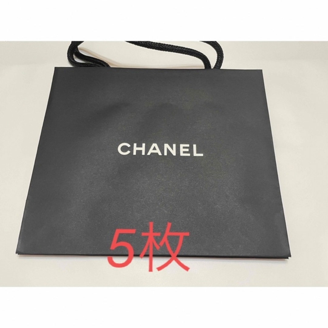 CHANEL シャネル　ブティック　ショッパー　ブラック　新品　未使用　紙袋　黒