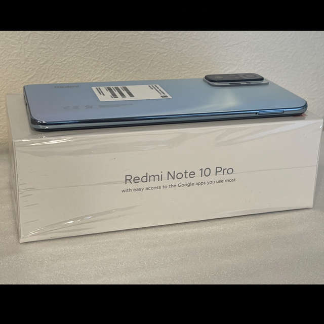 美品　Redmi Note 10 Pro グレイシャーブルー