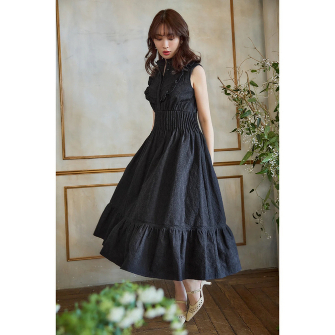 herlipto♡Paisley Cotton Lace Long Dressのサムネイル