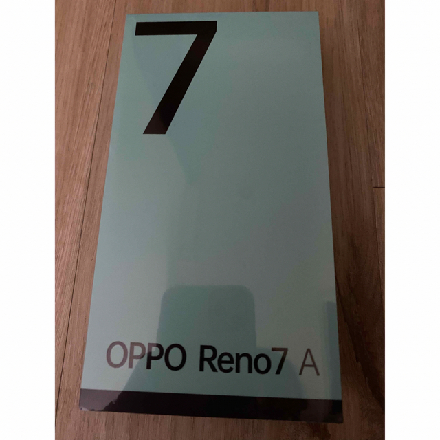 新品未開封　oppo reno7a