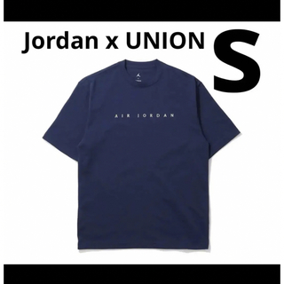 ジョーダン(Jordan Brand（NIKE）)のJordan UNION ジョーダン ユニオン ナイキ Tシャツ ネイビー S(Tシャツ/カットソー(半袖/袖なし))