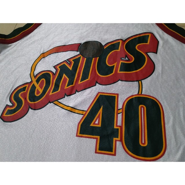 チャンピオン製 NBA SONICS 40ショーンケンプ ユニホーム