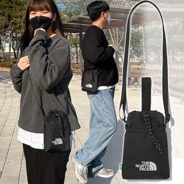 THE NORTH FACE(ザノースフェイス)の【りょう様】ミニショルダー　スマホショルダー　バケットバッグ メンズのバッグ(ショルダーバッグ)の商品写真