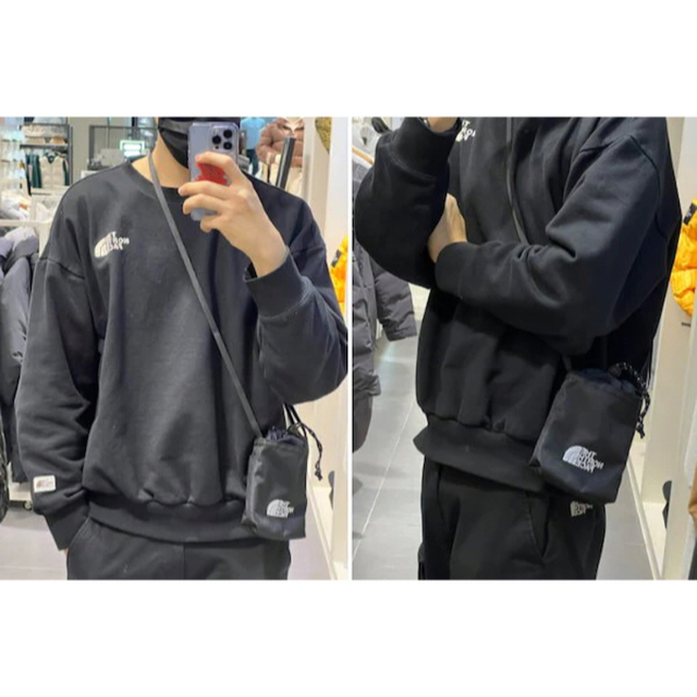 THE NORTH FACE(ザノースフェイス)の【りょう様】ミニショルダー　スマホショルダー　バケットバッグ メンズのバッグ(ショルダーバッグ)の商品写真