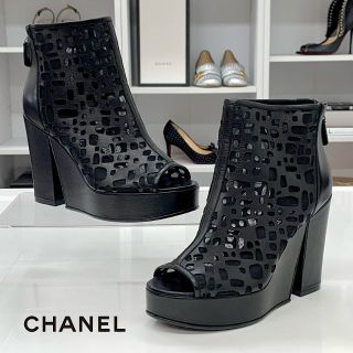 シャネル オープントゥ ブーツ(レディース)の通販 19点 | CHANELの