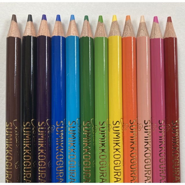 すみっコぐらし(スミッコグラシ)のすみっコぐらし 色鉛筆 12色（ケースなし） エンタメ/ホビーのアート用品(色鉛筆)の商品写真