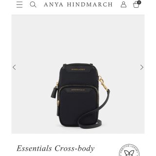 アニヤハインドマーチ(ANYA HINDMARCH)のANYA HINDMARCH Essentials Cross-body バッグ(ショルダーバッグ)