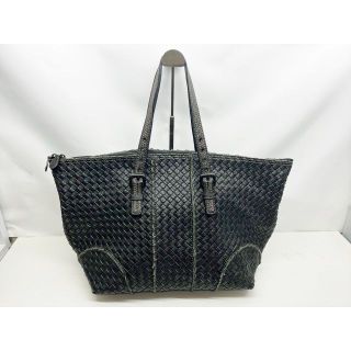 ボッテガヴェネタ(Bottega Veneta)の美品 ボッテガヴェネタ イントレチャート ディアスキン チェスタ トートバッグ(トートバッグ)