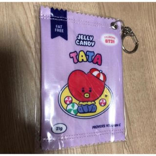 ビーティーイシビル(BT21)のBT21 JELLY CANDY ポーチS.    TATA(名刺入れ/定期入れ)