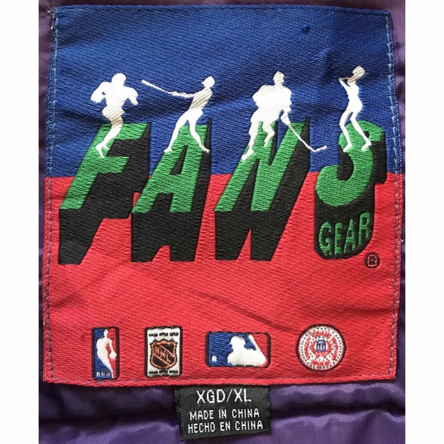 雰囲気抜群 90's-00's NBA FANS GEAR ナイロンジャケット メンズのジャケット/アウター(ナイロンジャケット)の商品写真